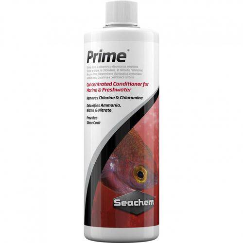 Seachem Prime 1 Litro ( Condicionador Desclorificante ) - Un