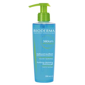 Sebium Gel Moussant Pump Bioderma - Gel de Limpeza 200ml
