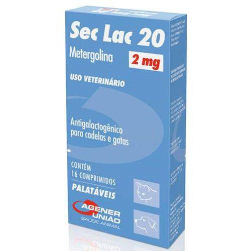 Sec Lac 2,0 Mg com 16 Comprimidos - Agener