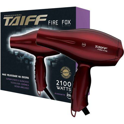 Secador Taiff Fire Fox Linha Diamante