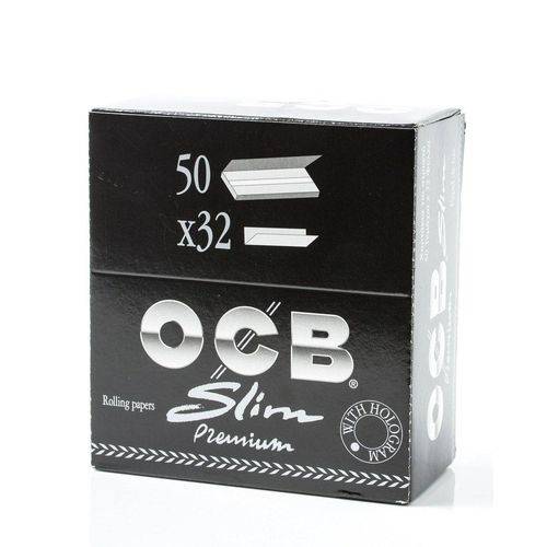 Seda de Papel para Enrolar Ocb Slim Premium – Display com 50 Unidade