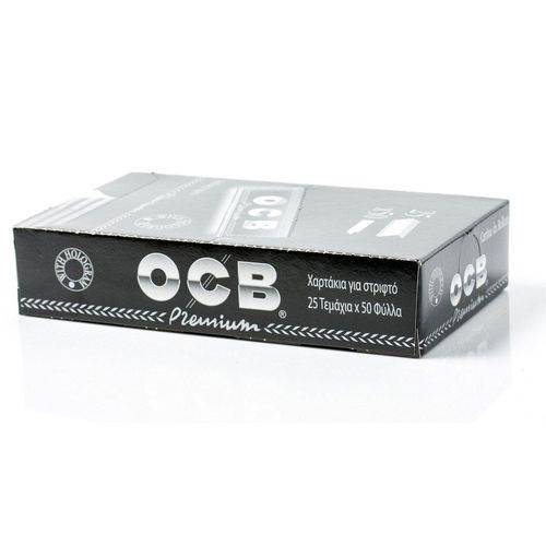 Seda Ocb Premium - Papel para Enrolar 1.1/4 - Display com 25 Unidades