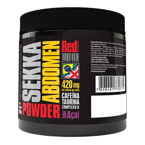 Sekka Abdomen Powder (200g) - Red Series