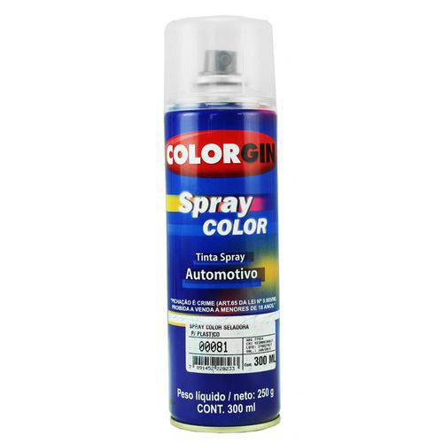 Seladora para Plastico Spray Automotiva Colorgin 300ml