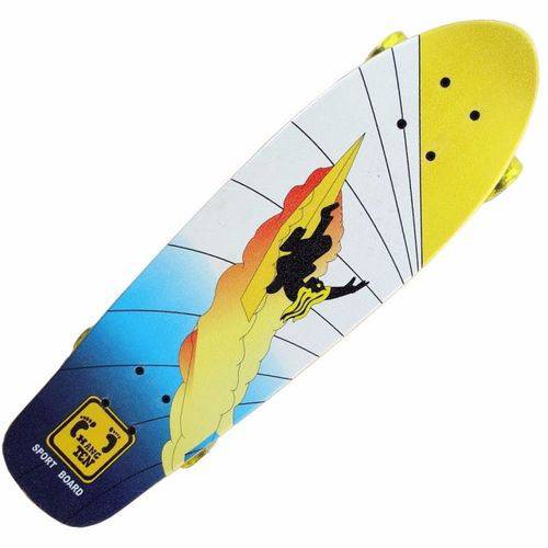 Semi Longboard Skate Madeira Profissional Hang Ten Ht11900