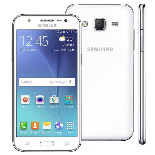 Seminovo: Galaxy J5 Samsung J500md/ds Duos 16gb Branco Usado