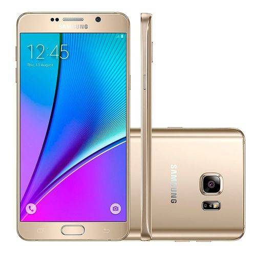 Seminovo: Samsung Galaxy Note 5 N920 4g 32gb Dourado Usado