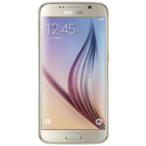 Seminovo: Samsung Galaxy S6 Flat Dourado Usado
