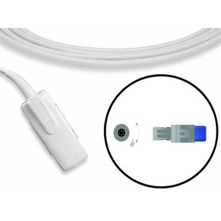 Sensor de Oximetria Compatível General Meditech EPX 276 - Adulto