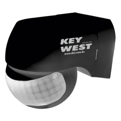 Sensor de Presença Direcionável com Fotocélula Bivolt Key West 6028