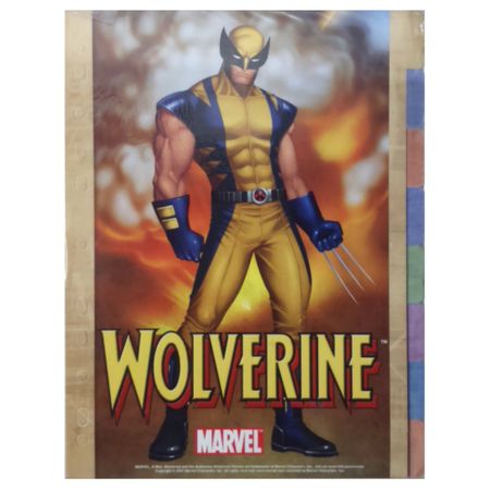 Separadores para Fichário Universitários Grafon's - Wolverine