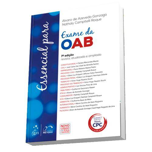 Série Essencial - Essencial para o Exame da Oab