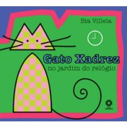 Série Fã do Gato - Gato Xadrez no Jardim do Relógio