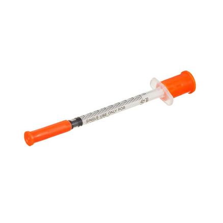 Seringa para Insulina Cepalab 0,5ml 6 X 0,25mm Agulha Curta 1 Unidade