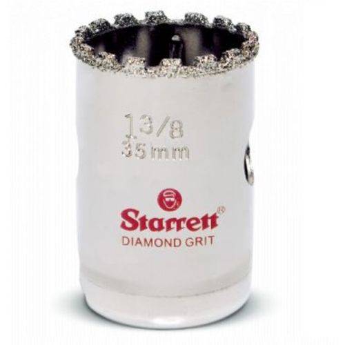 Serra Copo 035mm 1.3/8" Diamantada Kd0138-s Starrett