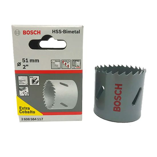 Serra Copo Bimetal com Cobalto 51mm 2 Polegadas - 2 608 584 117 - Bosch