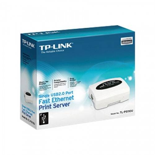 Servidor Tp-Link de Impressão de Porta Única Fast Ethernet Usb 2.0 Tl-Ps110u