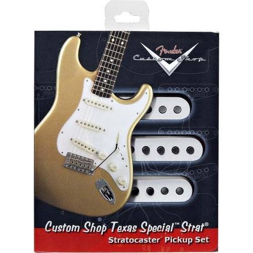 Set de Captadores para Guitarra Texas Special Strat Branco Fender