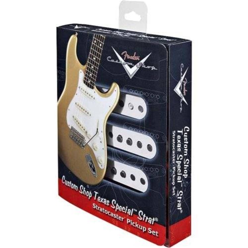 Set de Captadores para Guitarra Texas Special Strat Branco Fender