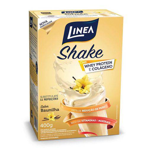 Shake Linea Premium Sucralose Baunilha com 400 Gramas