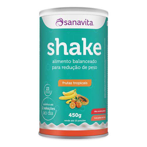 Shake - Sanavita - Frutas Tropicais - 450g