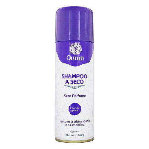 Shampoo a Seco Express Sem Perfume 260ml - Ouran