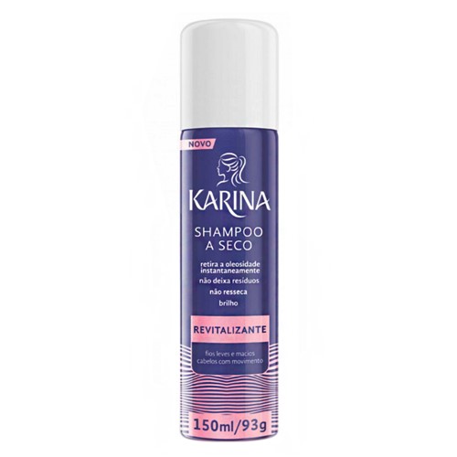 Shampoo a Seco Karina Revitalizante 150ml