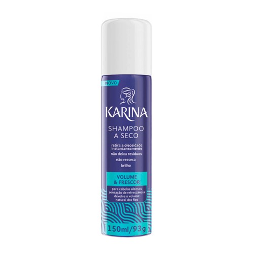 Shampoo a Seco Karina Volume e Frescor 150ml