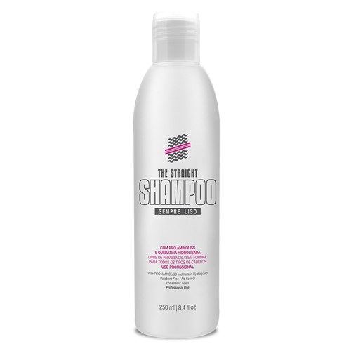 Shampoo All Nature The Straight Sempre Liso 250ml