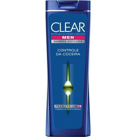 Shampoo Anti Caspa Clear Controle da Coceira 200ml