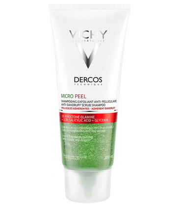 Shampoo Anticaspa Vichy Dercos Micro Peel Esfoliante 200ml