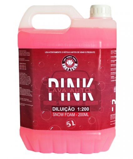Shampoo Automotivo Concentrado 1:200 Pink 5l Easytech - Easytech