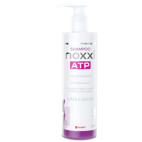 Shampoo Avert Noxxi ATP para Cães e Gatos 200ml