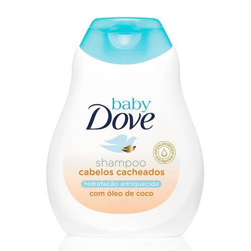 Shampoo Baby Dove Cabelos Cacheados Hidratação Enriquecida 200ml