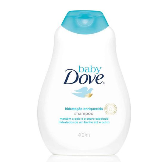 Shampoo Baby Dove Hidratação Enriquecida 400 Ml