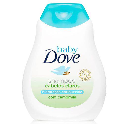 Shampoo Baby Dove para Cabelos Claros Hidratação Enriquecida 200ml