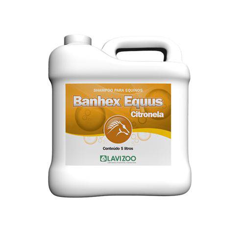 Shampoo Banhex Equus Citronela - 5 Litros