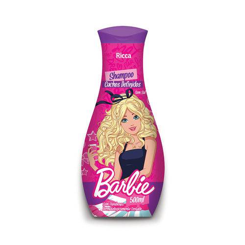 Shampoo Barbie Ricca Cachos Definidos 500ml