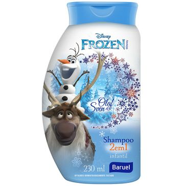 Shampoo Baruel Frozen Olaf 2 em 1 230ml