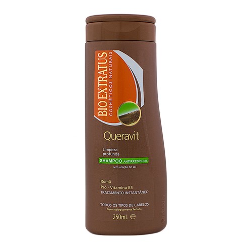 Shampoo Bio Extratus Queravit Anti-Resíduos Sem Sal com 250ml