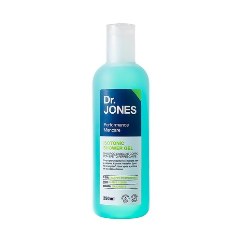 Shampoo Cabelo e Corpo Dr. Jones Isotonic Shower Gel com 250ml