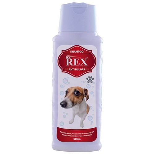 Shampoo Cao Rex 500ml Antipulgas