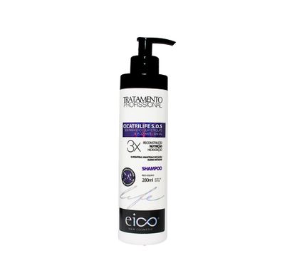 Shampoo Cicatrilife S.o.s Tratamento Profissional 280ml - Eico