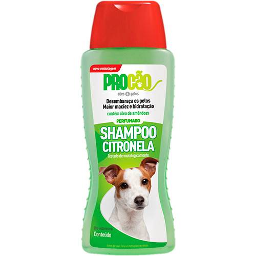 Shampoo Citronela para Cães e Gatos 500ml - Procão