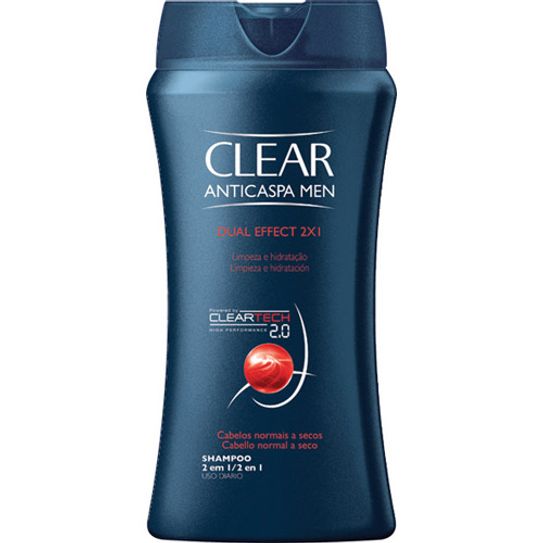 Shampoo Clear Dual Effect/2x1 Limpeza Diaria 200ml