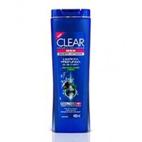 Shampoo Clear Men Limpeza Profunda Masculino 400ml