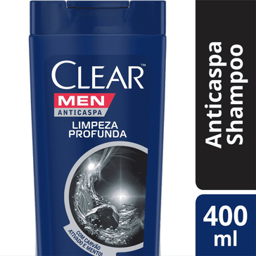 Shampoo Clear Men Limpeza Profunda SH CLEAR MEN LIMPEZA PROFUNDA 400ML