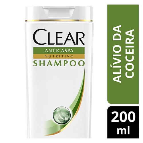Shampoo Clear Women Alívio da Coceira 200ml