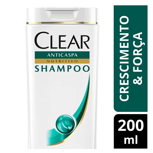 Shampoo Clear Women Crescimento e Força 200ml