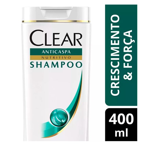 Shampoo Clear Women Crescimento e Força 400ml